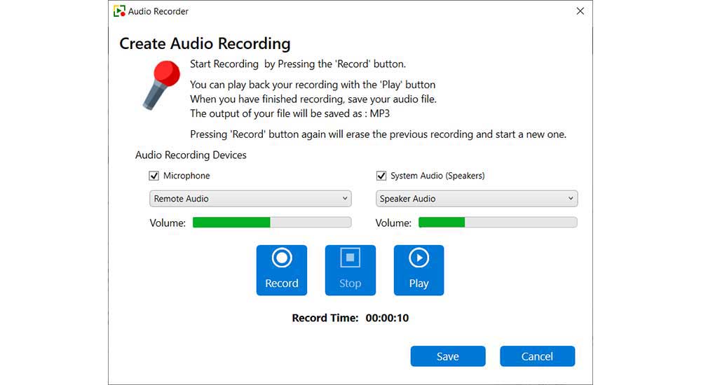 My Screen Recorder – Audio Recorder