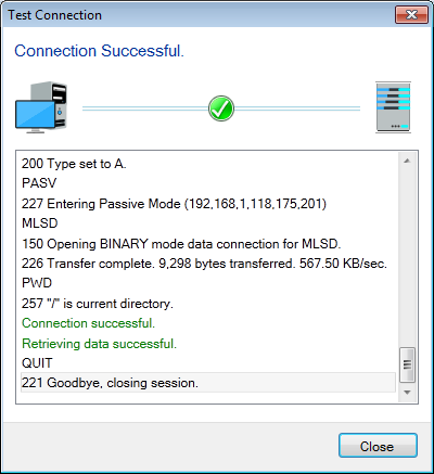 Auto FTP Manager : How To Create Or Edit A FTP Connection Profile